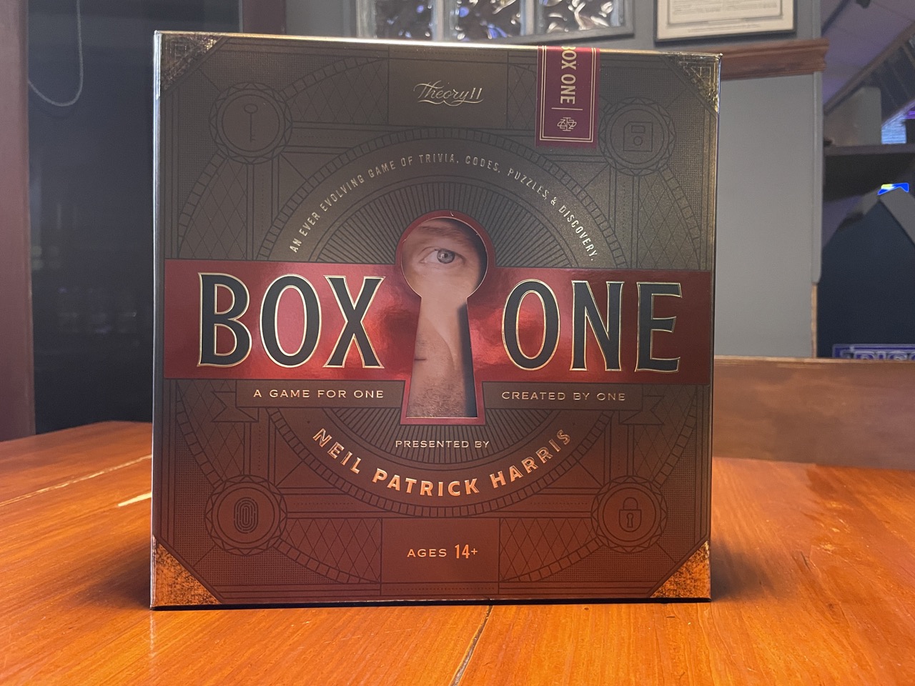 Is Neil Patrick Harris boxed escape room wait for it LEGENDARY